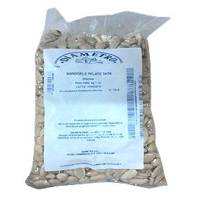 MANDORLE SGUSCIATE E PELATE 34/36 KG.1